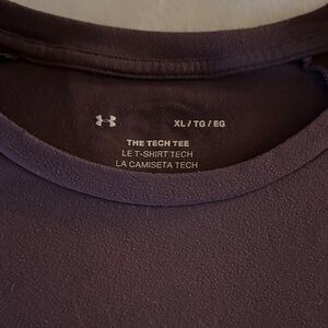 Under Armour Deep Purple Tech Tee
